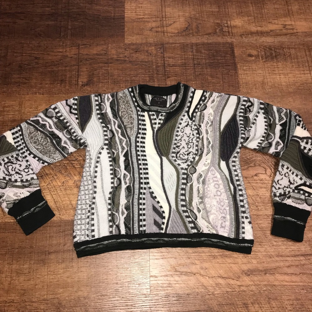 Rag & Bone x Coogi Woman’s XS Knit Gray Sweater